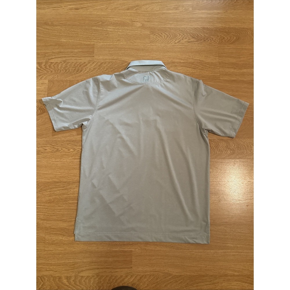 FootJoy Golf Polo Shirt Men's‎ Large Multicolor Performance Stretch Chest Pocket - Picture 5 of 9